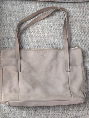 Hammitt Semolina Leather Tote Handbag